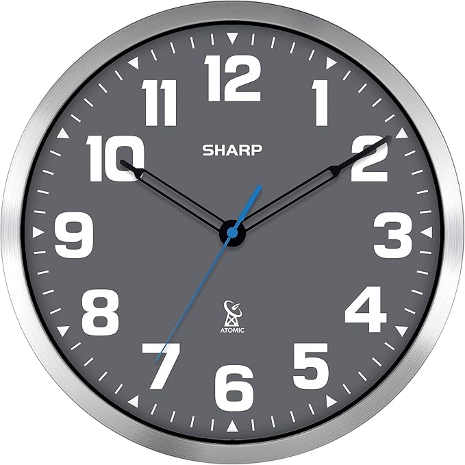 Sharp Atomic Analog Wall Clock by SHARP