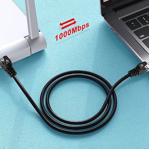 CAT6 Ethernet Cable 10FT 23AWG High Speed 500MHz 10Gbps Transmission Speed - Image 5