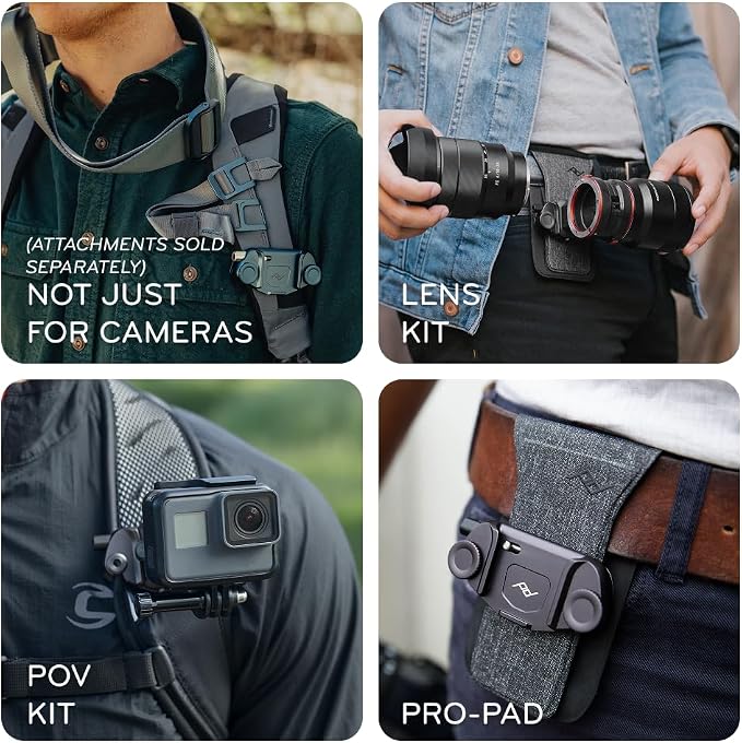 Peak Design Capture Camera Clip V3, Ocean - Image 4