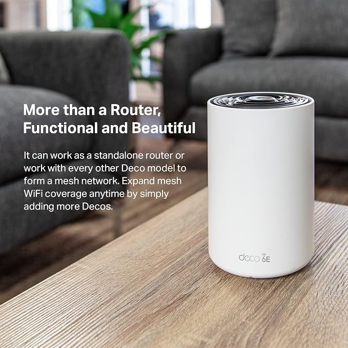 TP-Link Deco XE75 AXE5400 Tri-Band WiFi 6E Mesh System - Image 7