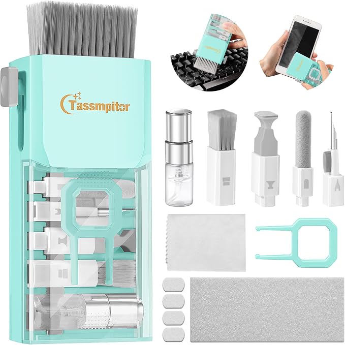 Tassmpitor Laptop Cleaning Kit, All in 1 Keyboard Cleaning kit by Tassmpitor