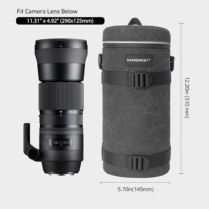 Camera Lens Case Lens Bag Compatible) - Image 2