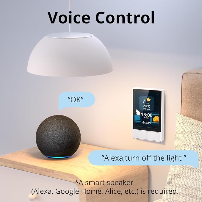 SONOFF Smart Switch, 2-Switch Panel Home Control, WiFi Smart Scene Wall Switch - Image 7