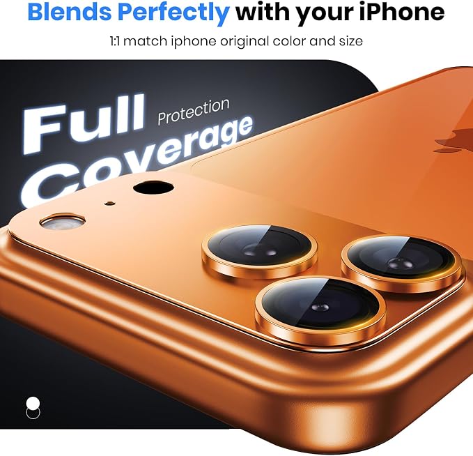 Hoerrye for iPhone 17 Pro Max Camera Lens Protector - Image 3