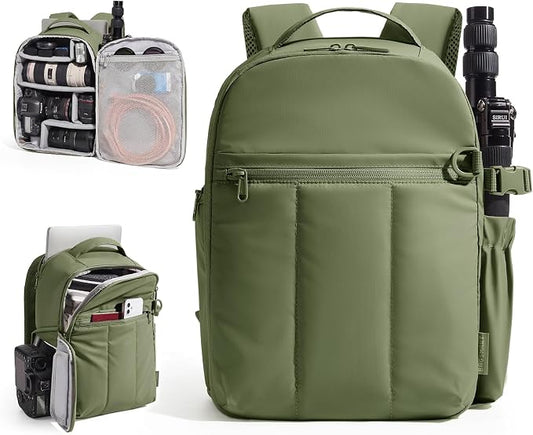 BAGSMART Puffy Camera Backpack, Camera Bags by BAGSMART