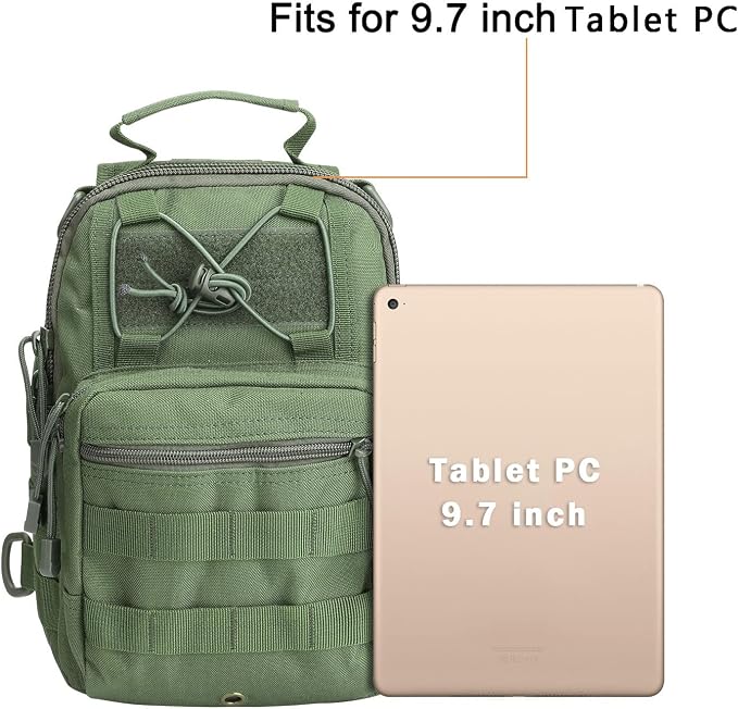 G4Free Outdoor Tactical Bag Backpack, Military Sport Bag Pack Sling Shoulder - Image 2
