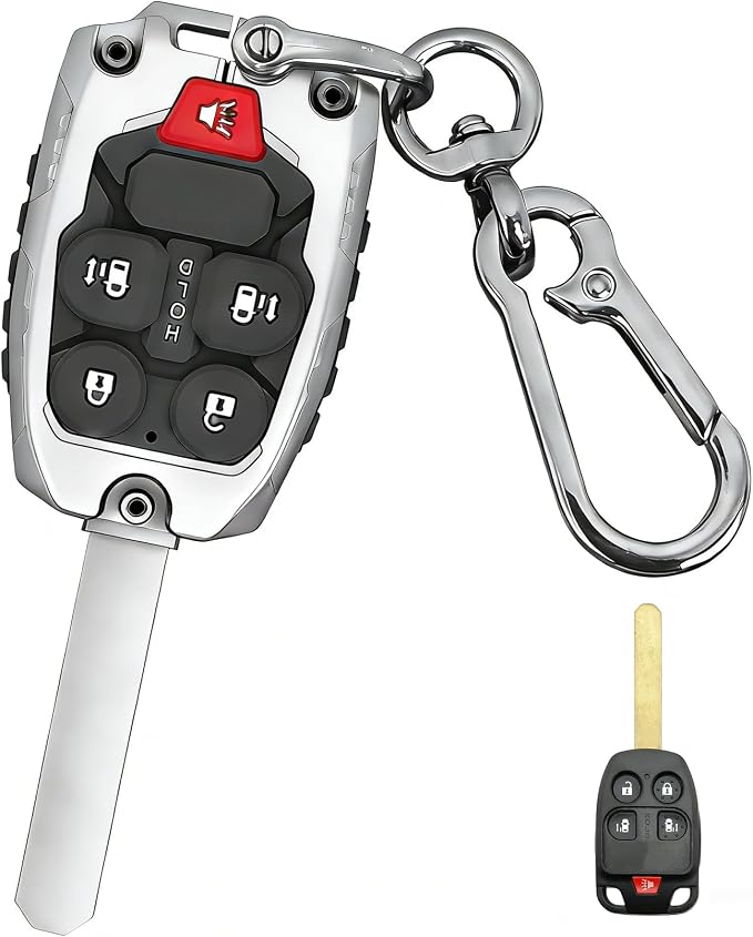 Keyless Entry Systems for Honda Key Fob Shell Fits for Honda Odyssey Remote Key by Rilnaewn