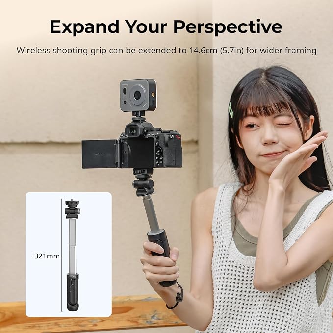 SmallRig SR-RG2 Multifunctional Wireless Shooting Grip, Adjustable Selfie Stick - Image 7