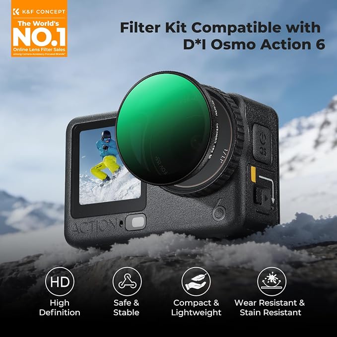 K&F CONCEPT Snap On CPL VND Effect Filter Kit Compatible - Image 2