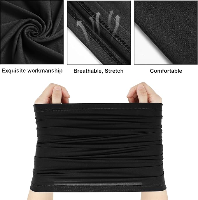 Geyoga 6 Pieces Summer UV Protection Cooling Neck Gaiter Face Clothing Neck - Image 5