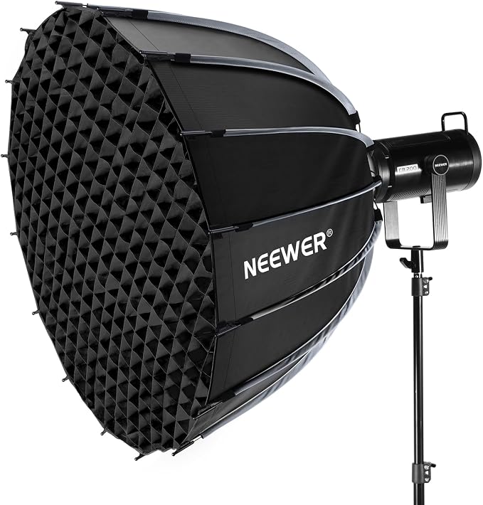 NEEWER Parabolic Softbox Kit, 35.4" Bowens Mount Soft Box by Neewer