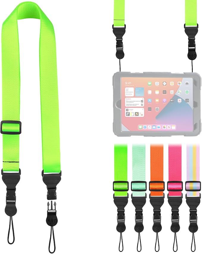 FIEIL Nylon iPad Strap, Adjustable Camera Neck Strap, Comfortable Shoulder Strap by FIEIL