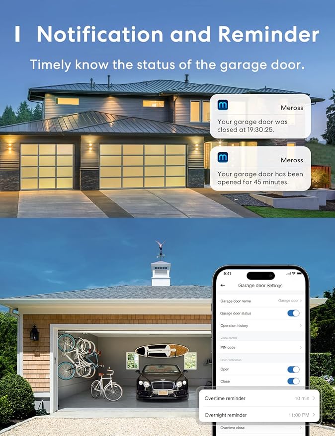 meross Smart Garage Door Opener Remote - Image 5