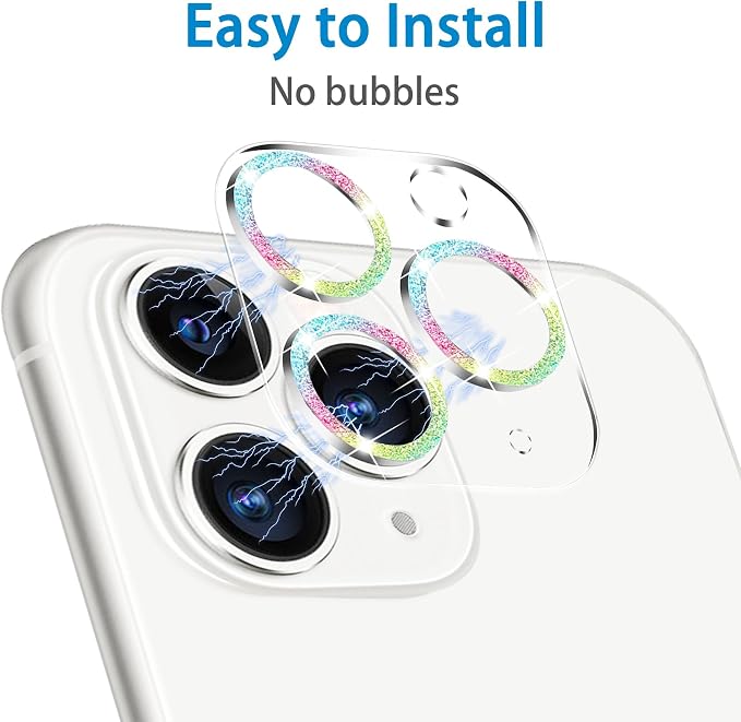 3 Pack Dengduoduo Tempered Glass Camera Lens Protector - Image 6