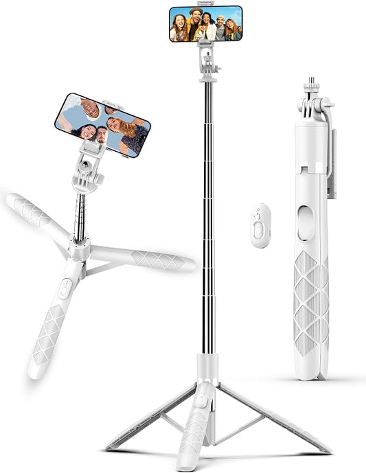 71" Cell Phone Selfie Stick Tripod, Smartphone Tripod Stand by SelfieShow