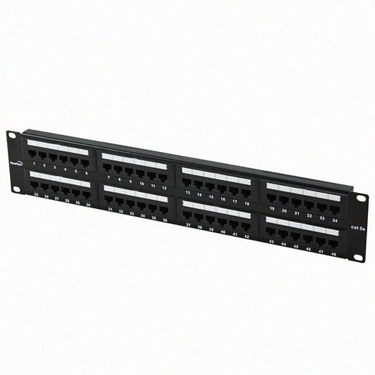 Navepoint 48-Port Cat5E UTP Unshielded Patch Panel by NavePoint