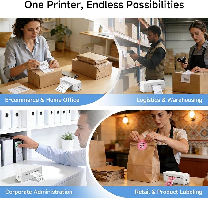 Bluetooth Thermal Label Printer - Image 8