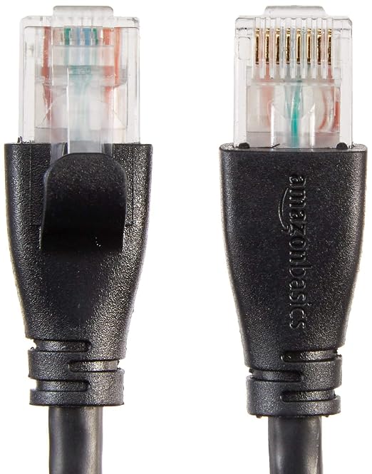 Amazon Basics RJ45 Cat-6 Ethernet Patch Cable, 1Gpbs Transfer Speed, Network - Image 3