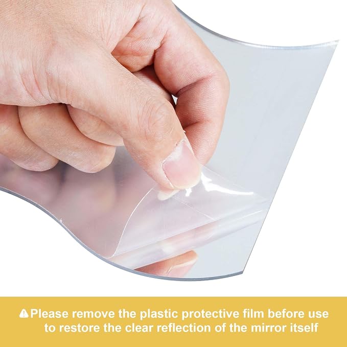 Meking 9PCS Product Photography Props Acrylic Mirror Glass Simulated Photoshoot - Image 6