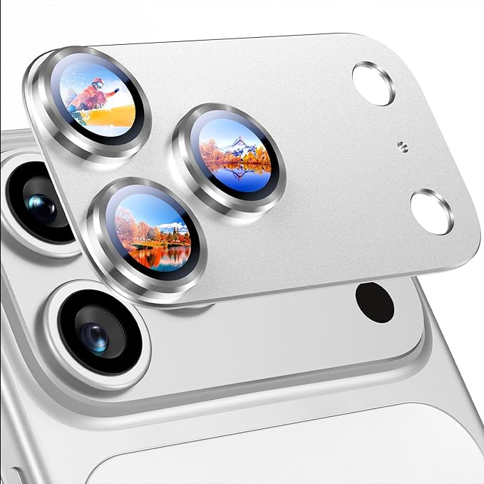 Uyiton Compatible with iPhone 17 Pro Camera Lens Protector by Uyiton