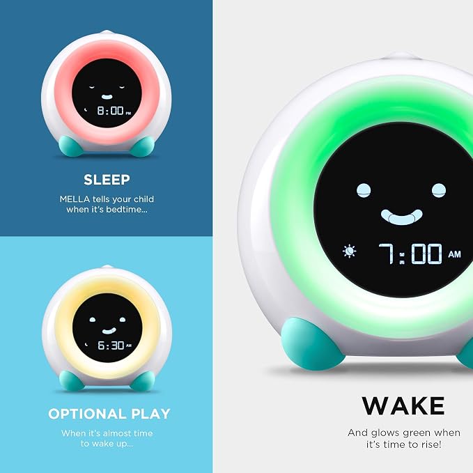 LittleHippo Mella: Kids Alarm Clock, Ready to Rise Children's Sleep Trainer - Image 2