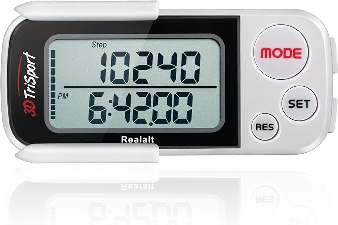 Realalt 3DTriSport 3D Walking Pedometer by Realalt