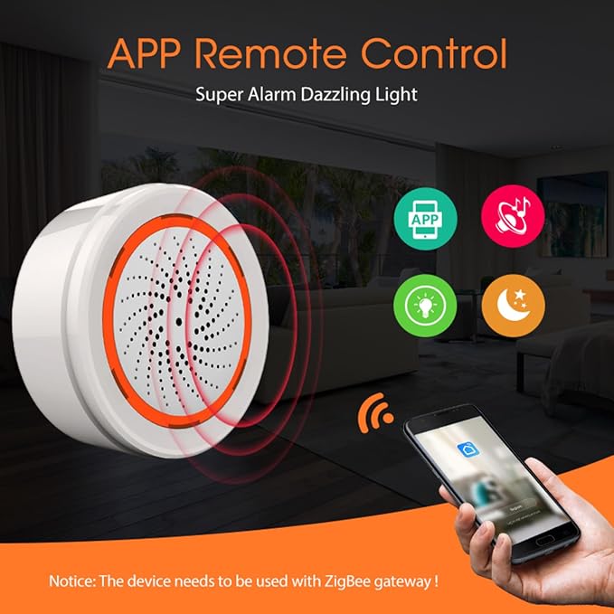 Zigbee Smart Siren Alarm: Wireless Alarm - Image 2