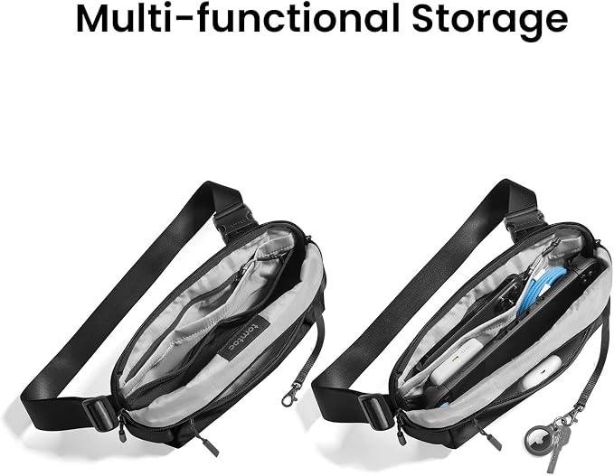 tomtoc Compact EDC Sling Bag 3L-10L, Minimalist Crossbody Bag Chest Shoulder - Image 5