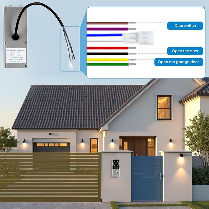 Wired Video Doorbell Intercom System - Image 4