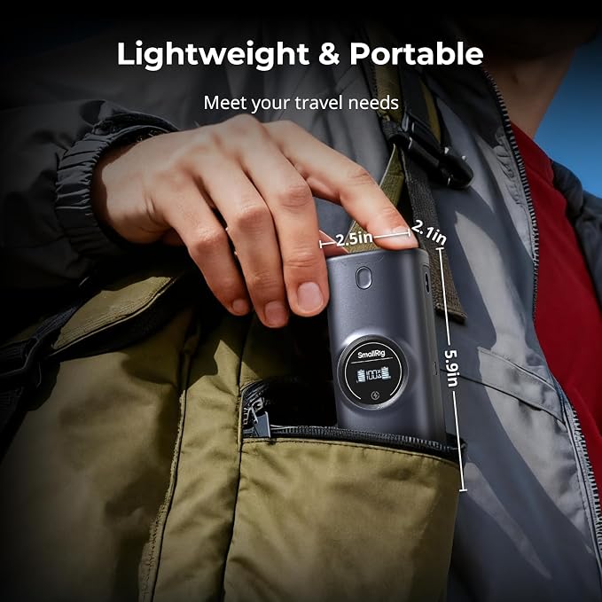 SMALLRIG LP-E6P Power Camera Battery Charger - Image 9