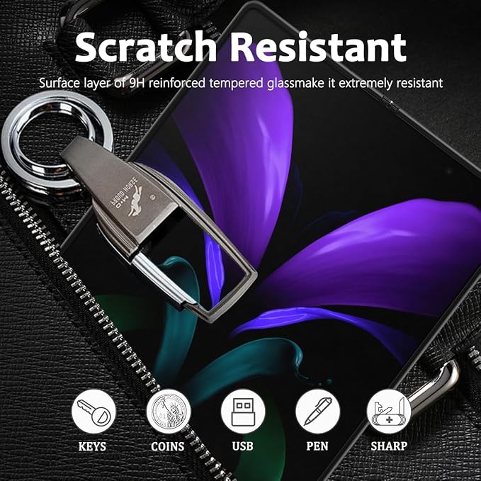 1 Pack for Samsung Galaxy Z Fold 2 Inner Privacy Screen Protector. Anti Scratch - Image 3