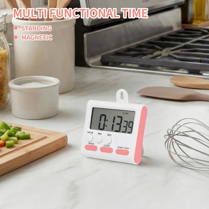 Mudder 3 Pack Digital Kitchen Timer - Image 4