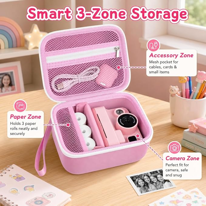Kids Instant Print Camera Case for Dylanto for ESOXOFFORE for DUDUDRAGON - Image 3