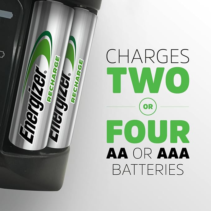 Energizer Recharge Pro Rechargeable AAA and AA Battery Charger - Image 3