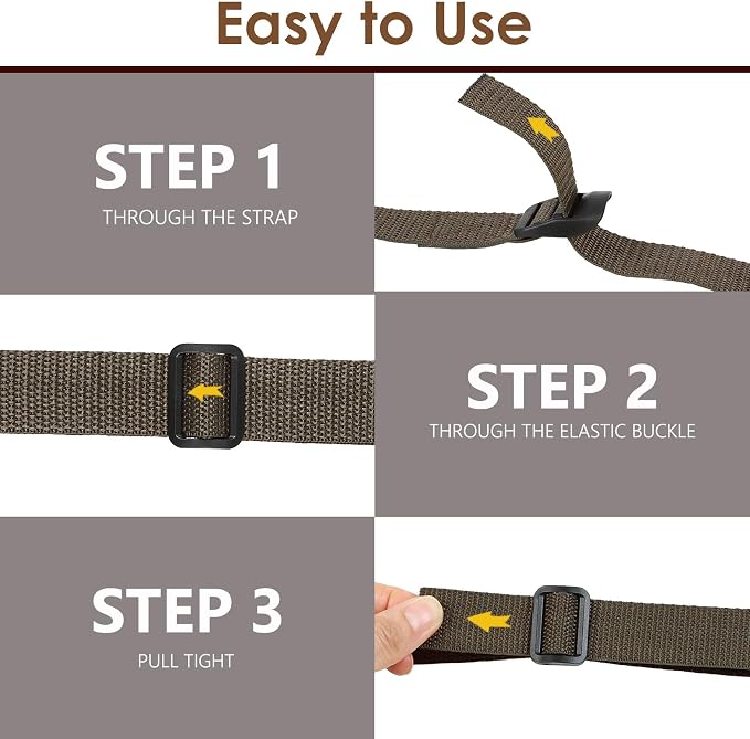 5 Pcs Trail Camera Straps, Nylon Fibre Straps - Image 4