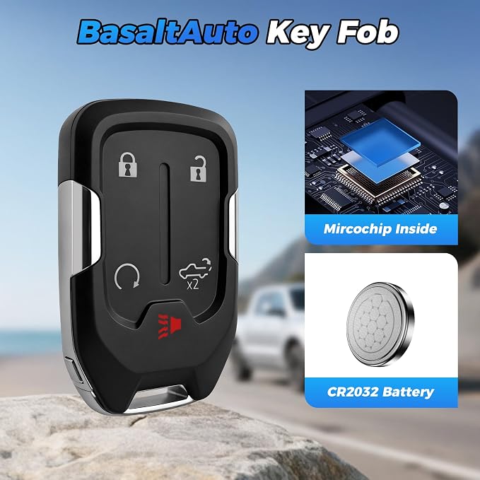 Smart Key Fob 13522904 13522854 433MHz HYQ1ES Keyless Entry Remote Control - Image 2