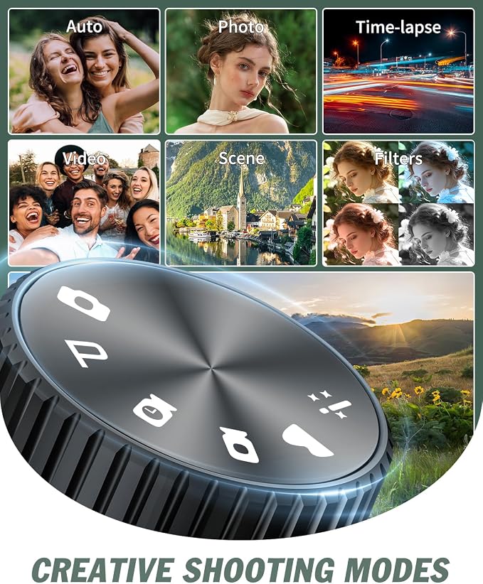 8K Digital Cameras for Photography, 64MP vlogging Camera - Image 5