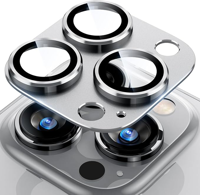 Uyiton for iPhone 14 Pro/iPhone 14 Pro Max Camera Lens Protector, 9H Tempered by Uyiton