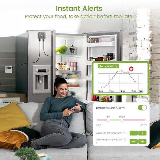 MOCREO WiFi Refrigerator Thermometer - Image 3