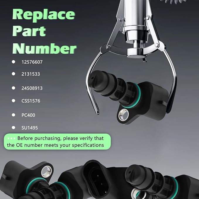 Engine Cam Camshaft Position Sensor V6 3.1L Compatible - Image 4