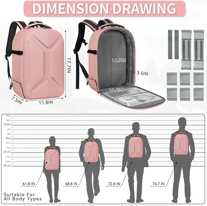 TORIBIO Hardshell DSLR Photography Camera Bag - Image 2