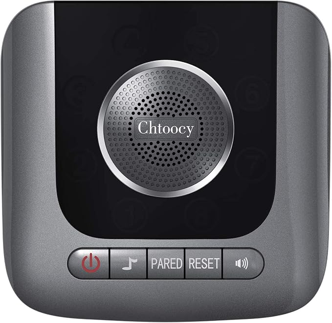 Solar Driveway Alarm Wireless Outside 1/2 Mile Long Range, 3 Sensitivity & by Chtoocy