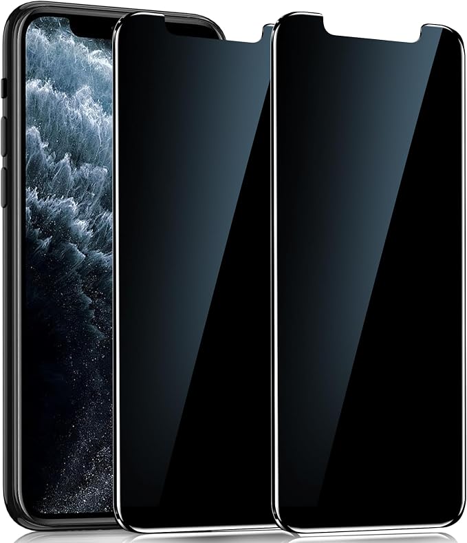 YMHML 2 Pack Compatible for iPhone 11 Pro Max/Xs Max Privacy Screen Protector by YMHML