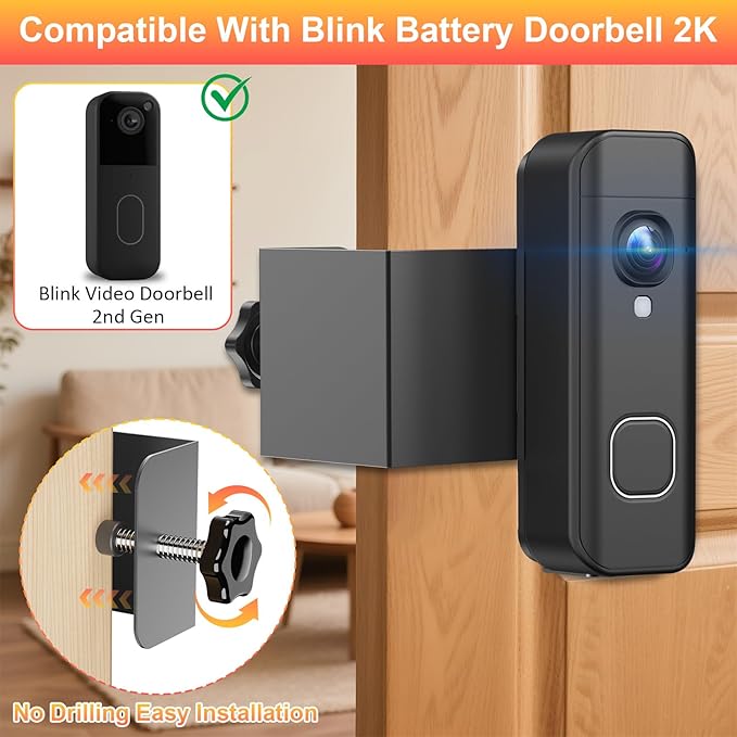 Anti-Theft Doorbell Mount Compatible - Image 2