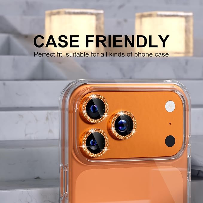 Choiche Compatible for iPhone 17 Pro/iPhone 17 Pro Max Camera Lens Protector - Image 5