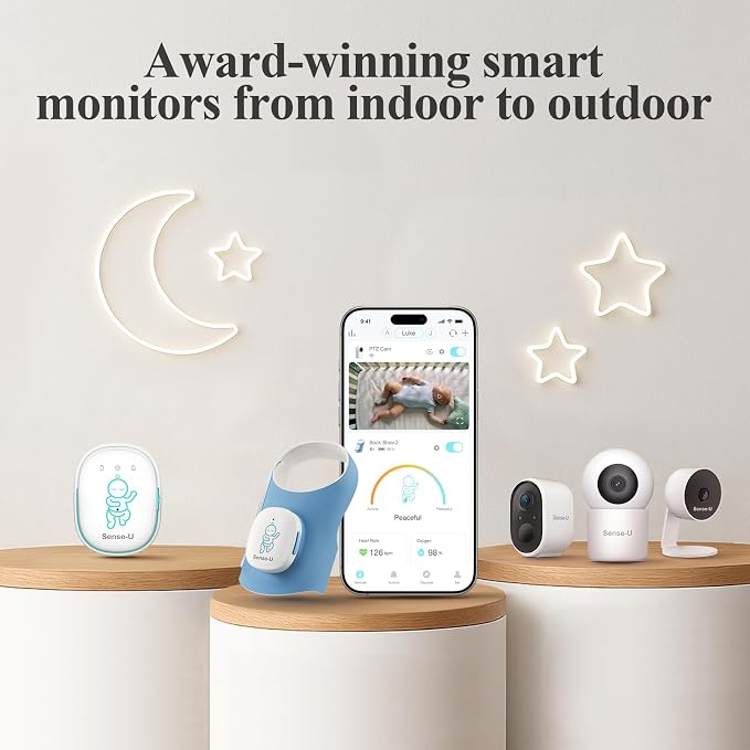 Sense-U Smart Sock Shoe 2 Baby Monitor – Tracks Heart Rate & Sleep Patterns - Image 9