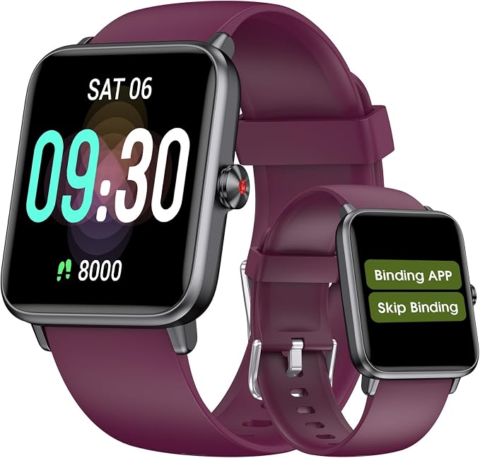 Pedometer Watch Senior Friendly No App/Phone Required, Waterproof Fitness by Pautios