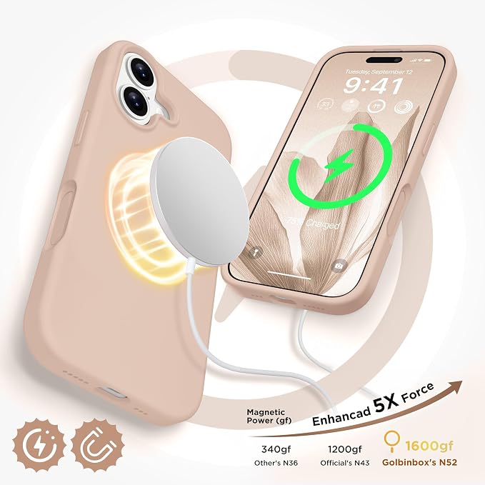 GolbinBox Magnetic for iPhone 17 Case, Compatible - Image 4