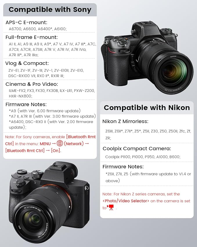 Wireless Rechargeable Camera Video Recording Remote Control, One-Press Video - Image 7