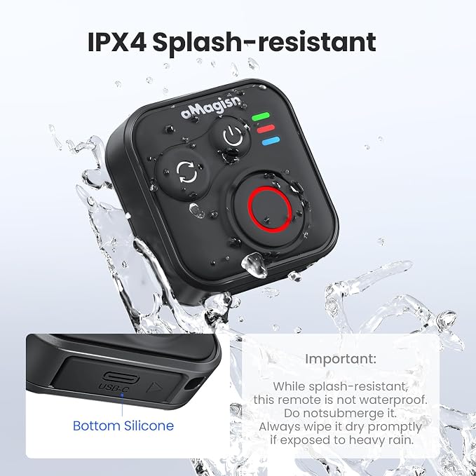 Wireless Remote Control for DJI OSMO 360/Action 6/5 Pro/ 4, for GoPro Hero - Image 3